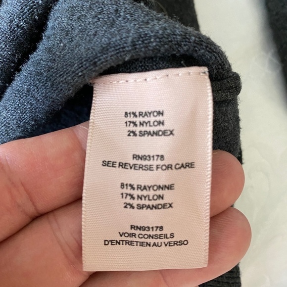 Philosophy Republic Women's Gray Front Button Long Sleeve Cardigan Sweater Small - Picture 5 of 11